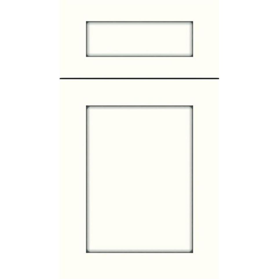 5 Piece Alabaster Pewter Glaze Glaze - Paint 5 Piece Cabinets