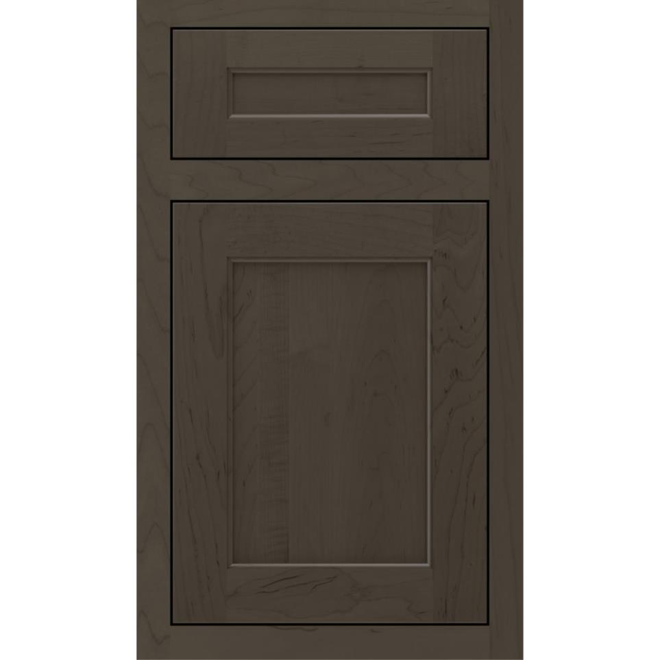 Inset Boulder Dark Finish Inset Cabinets