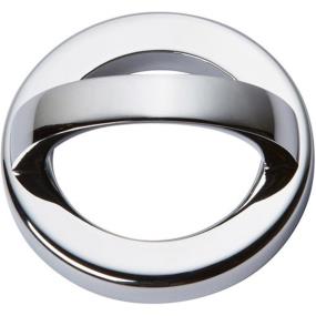 Round Base Polished Chrome Stainless Steel Bases