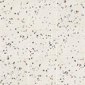 Tile Designer White Speckle Matte White Tile