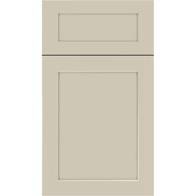 5 Piece Satin Daybreak Paint - Grey 5 Piece Cabinets