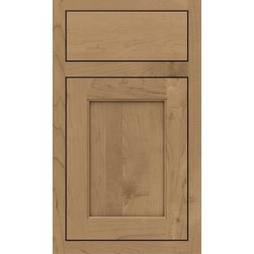 Square Gunny Medium Finish Square Cabinets