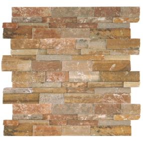 Tile Shanghai Rust Natural Cleft Red Tile