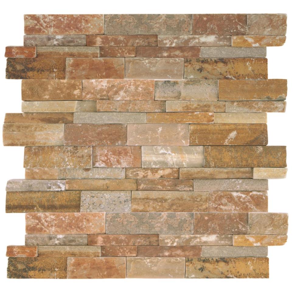 Tile Shanghai Rust Natural Cleft Red Tile