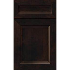 5 Piece Chocolate Dark Finish 5 Piece Cabinets