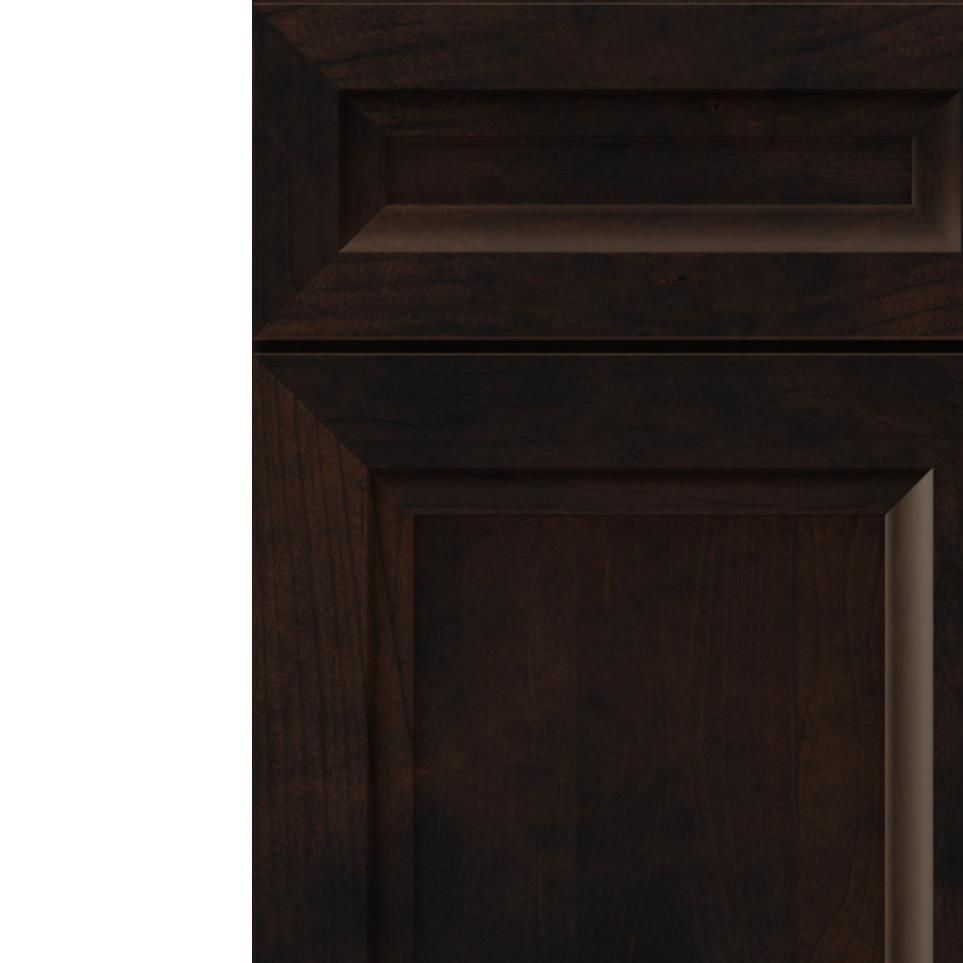 5 Piece Chocolate Dark Finish 5 Piece Cabinets