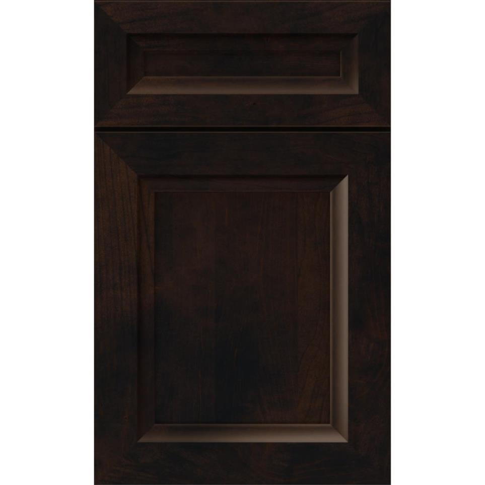 5 Piece Chocolate Dark Finish 5 Piece Cabinets