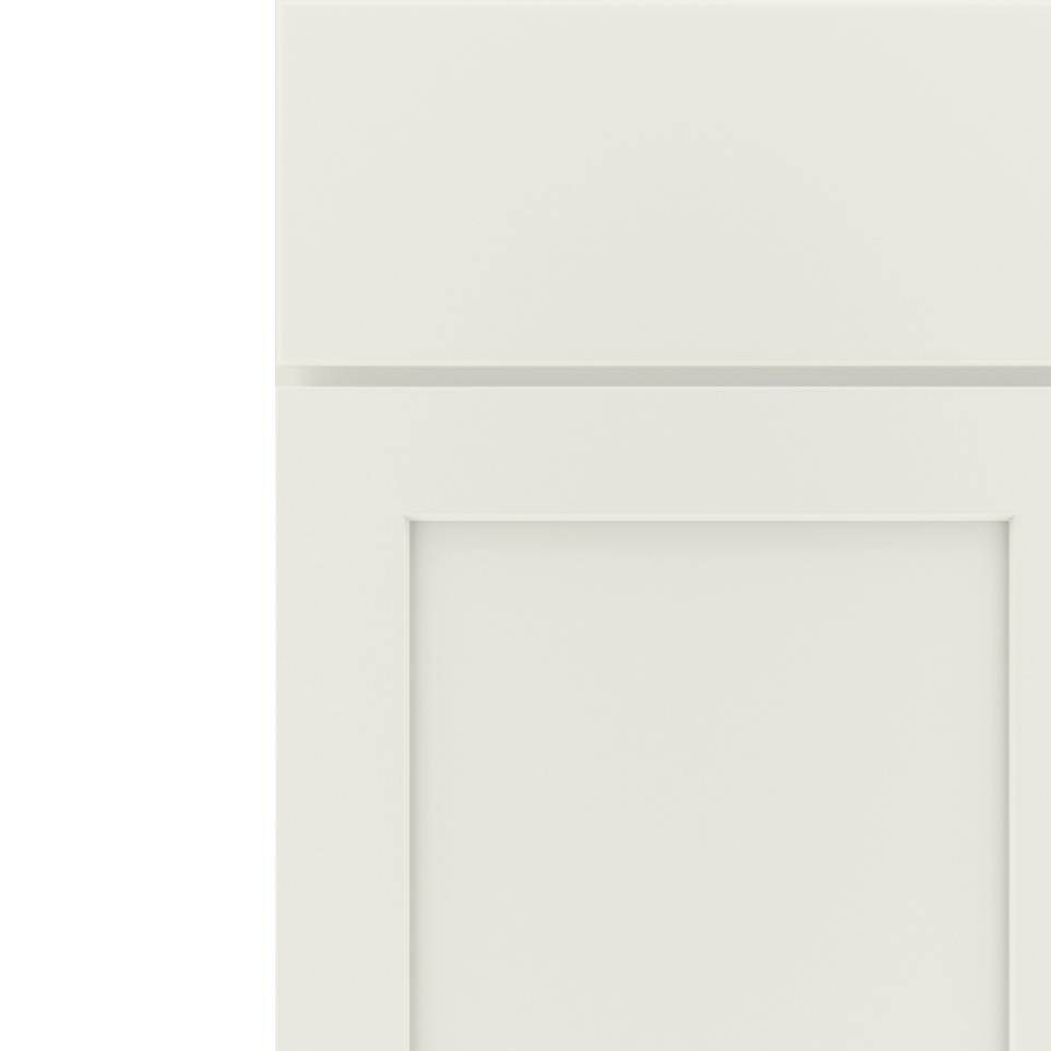 Square Icy Avalanche Paint - White Square Cabinets