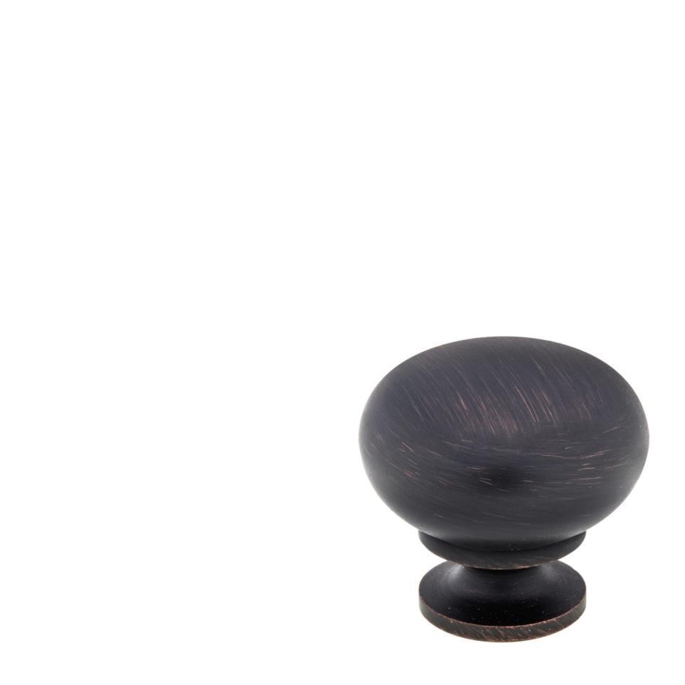 Knob Brushed Oil-Rubbed Bronze Bronze Knobs