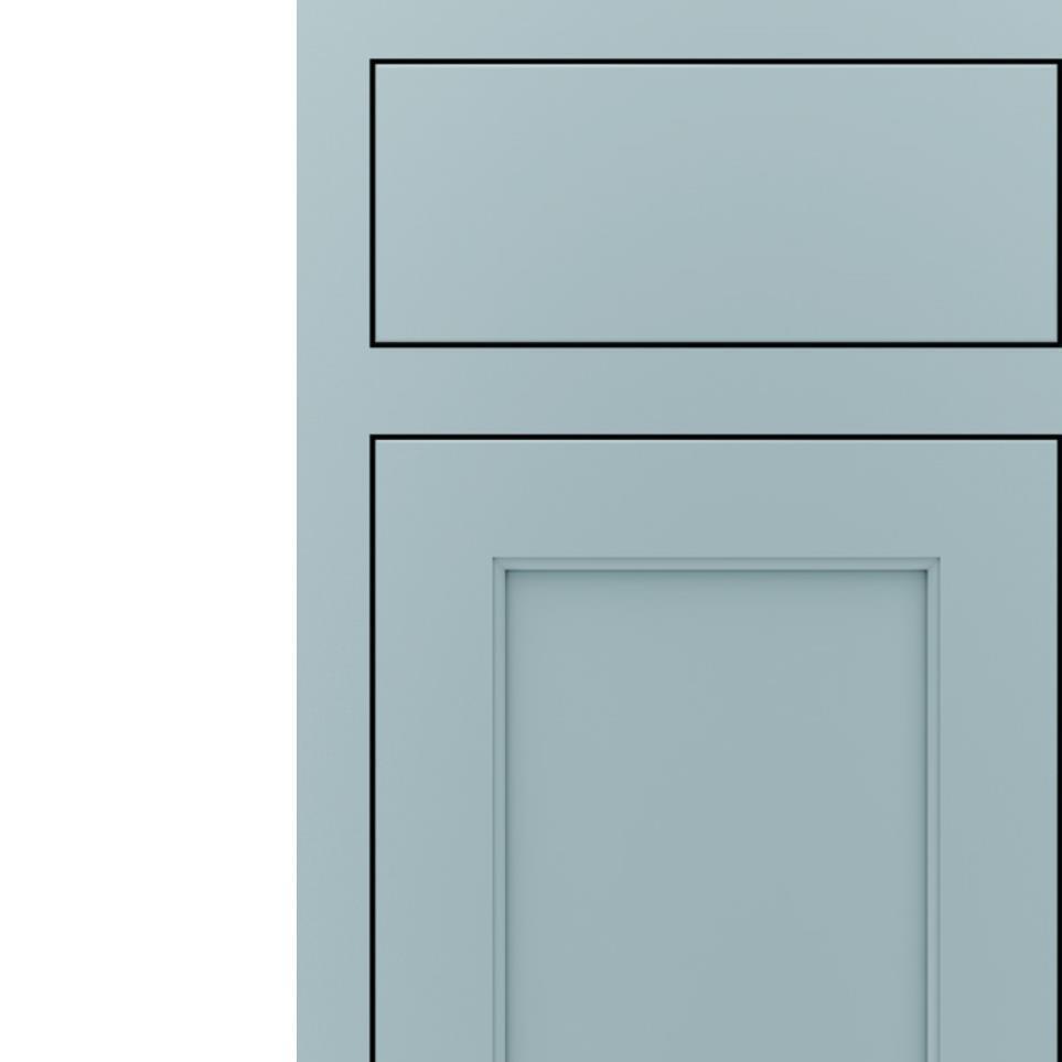 Square Interesting Aqua Paint - Other Square Cabinets