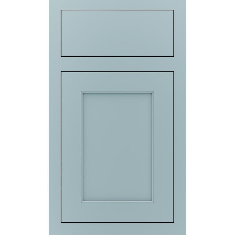 Square Interesting Aqua Paint - Other Square Cabinets