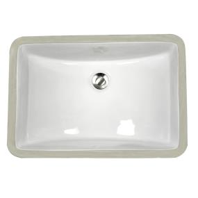 Bath White  Bathroom Sinks