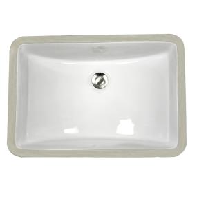 Bath White  Bathroom Sinks