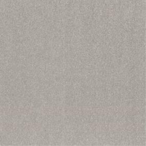 Plush Saxony Rainy Day Gray Carpet