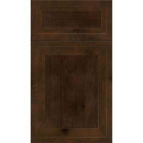Square Cappuccino Dark Finish Square Cabinets