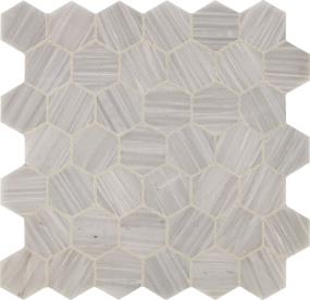 Mosaic Nautical Grey Honed Gray Tile