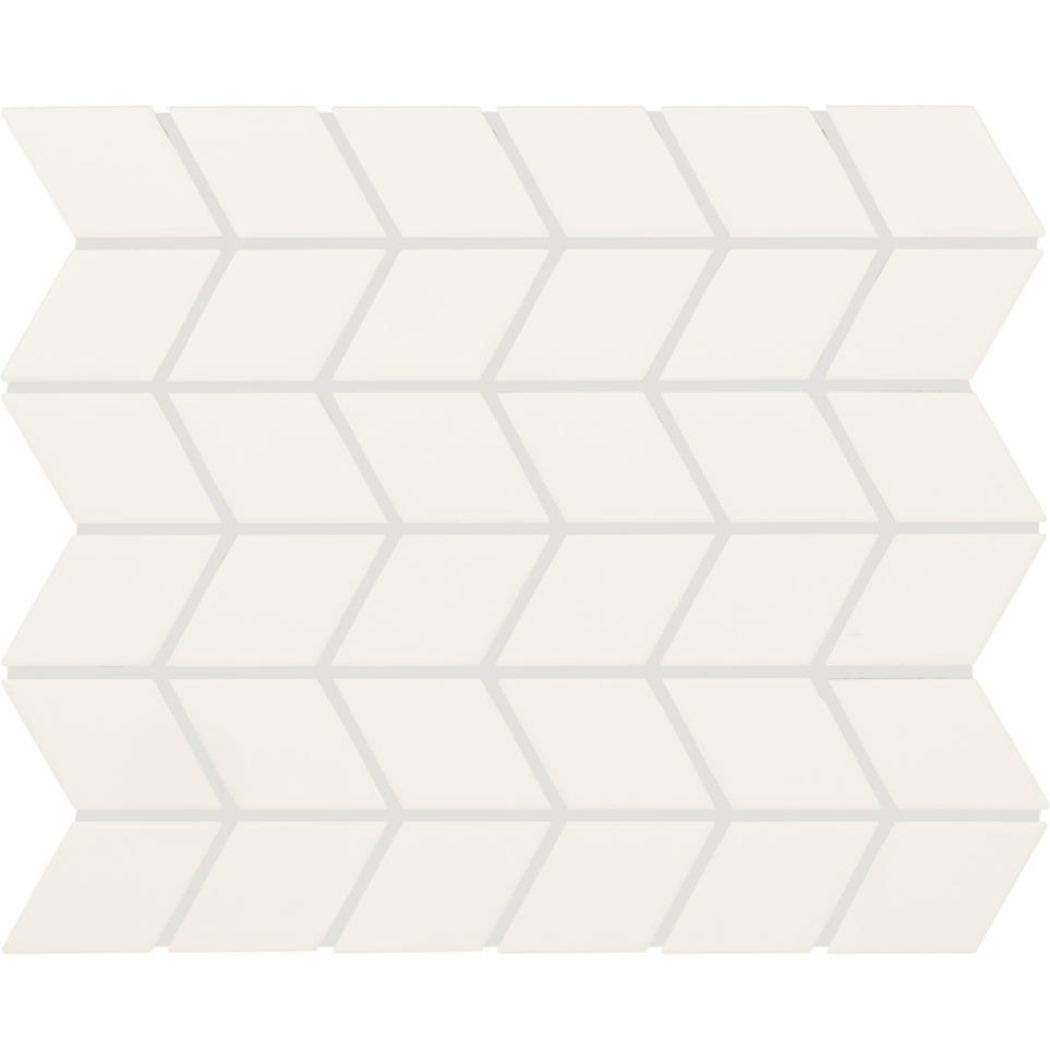 Mosaic Matte Arctic White Matte White Tile