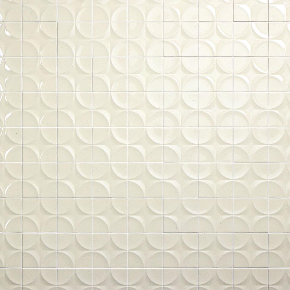 Daltile Jasmine Glossy 4"x4" Ceramic Wall Tile Tile Jasmine Glossy Beige/Tan Tile