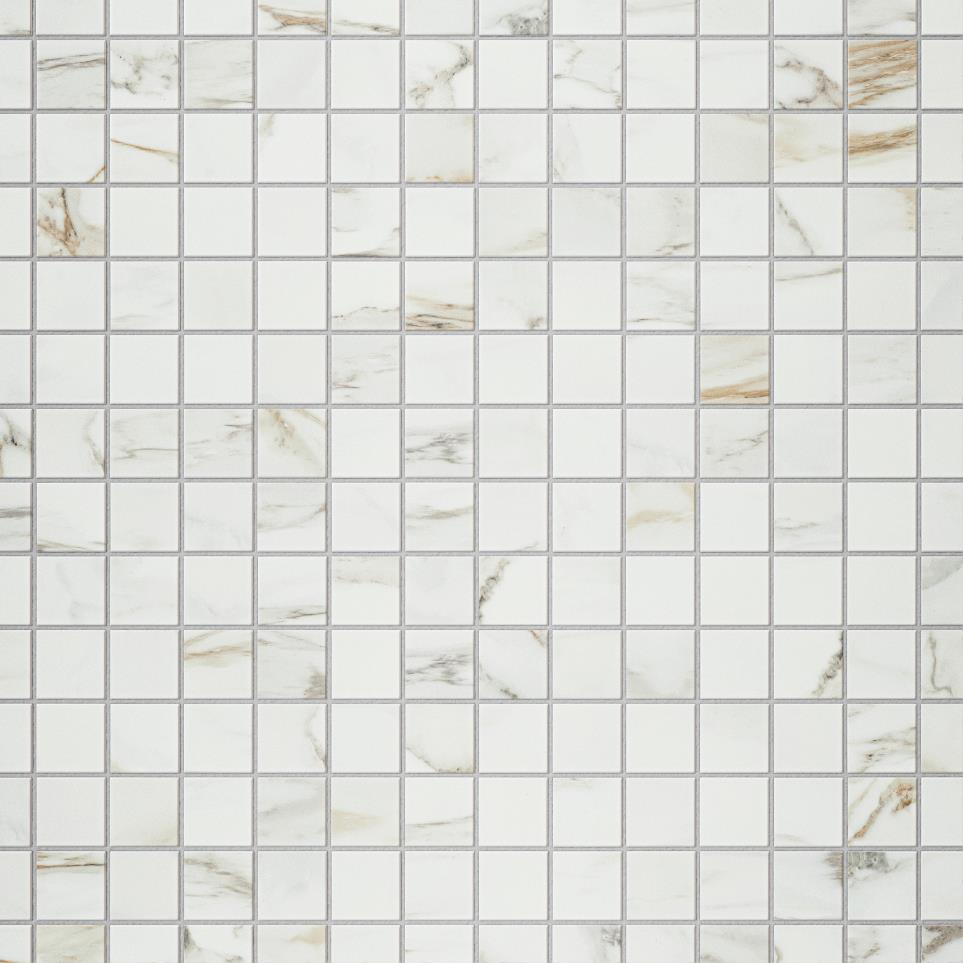 Mosaic Magnolia Matte White Tile