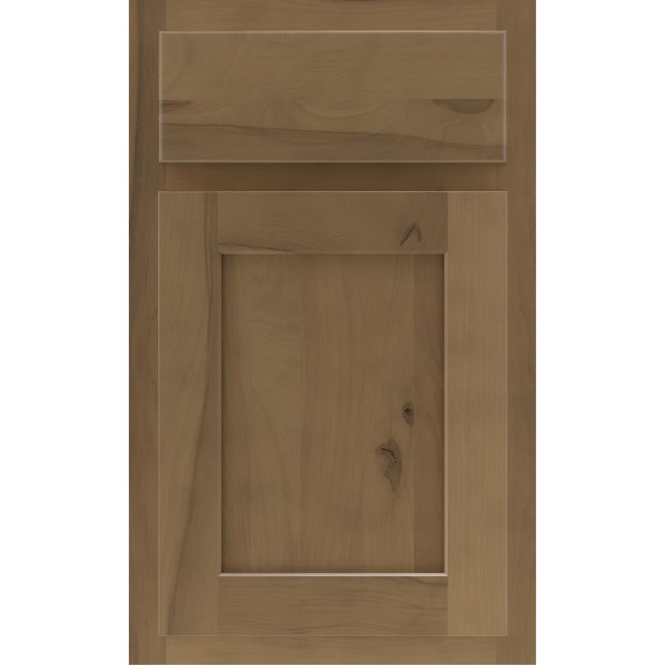 Square Morel Medium Finish Square Cabinets