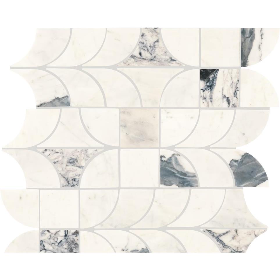 Mosaic Illusive Polished Gray Tile