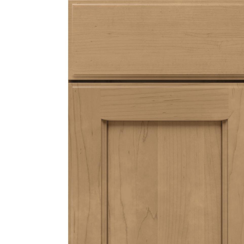 Square Gunny Medium Finish Square Cabinets