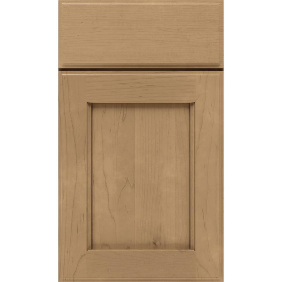 Square Gunny Medium Finish Square Cabinets