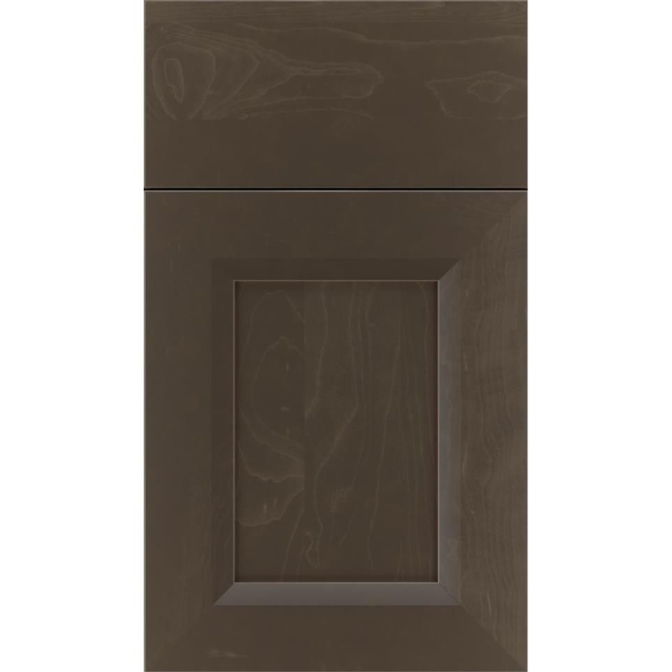 Square Thunder Dark Finish Square Cabinets