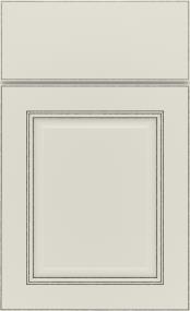 Square Icy Avalanche With Amaretto Creme Detail Glaze - Paint Cabinets
