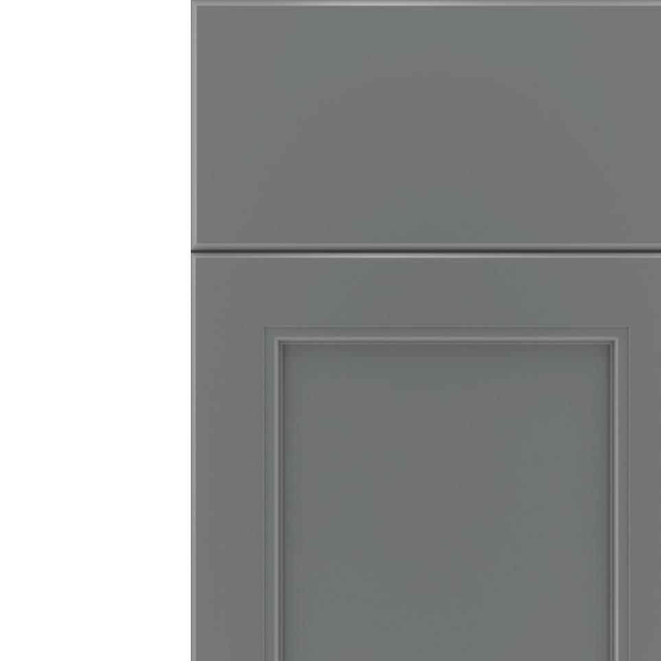 Square Cloudburst Paint - Grey Square Cabinets