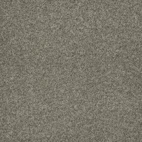 Textured Saxony Pennant Brown Carpet