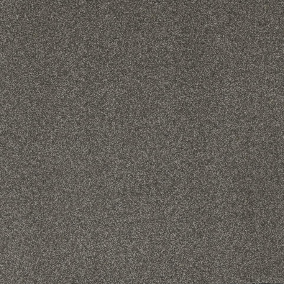 Textured Saxony Pennant Brown Carpet