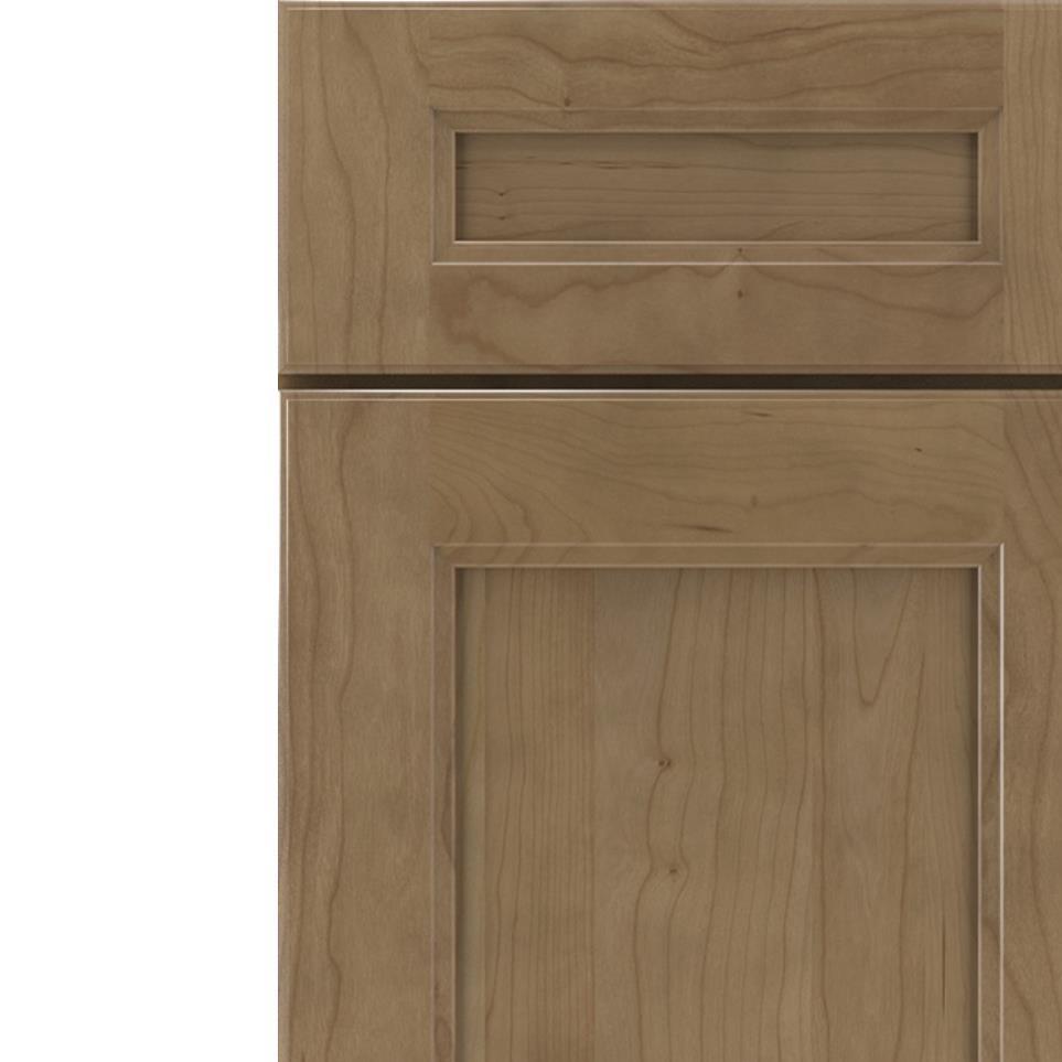 5 Piece Buckskin Medium Finish 5 Piece Cabinets