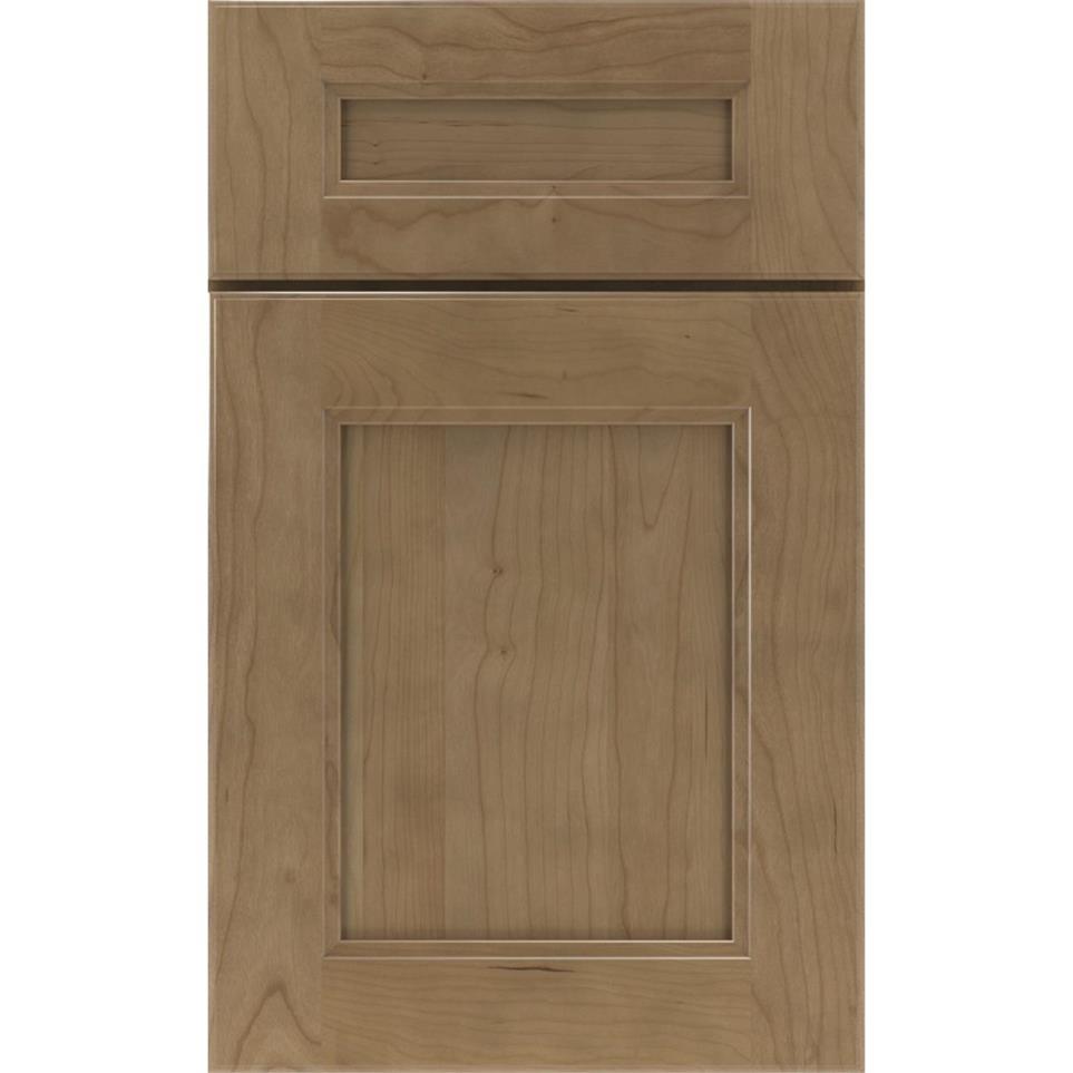 5 Piece Buckskin Medium Finish 5 Piece Cabinets