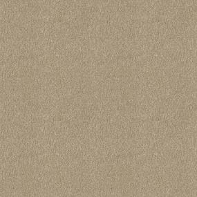 Plush Saxony Nutria Beige/Tan Carpet