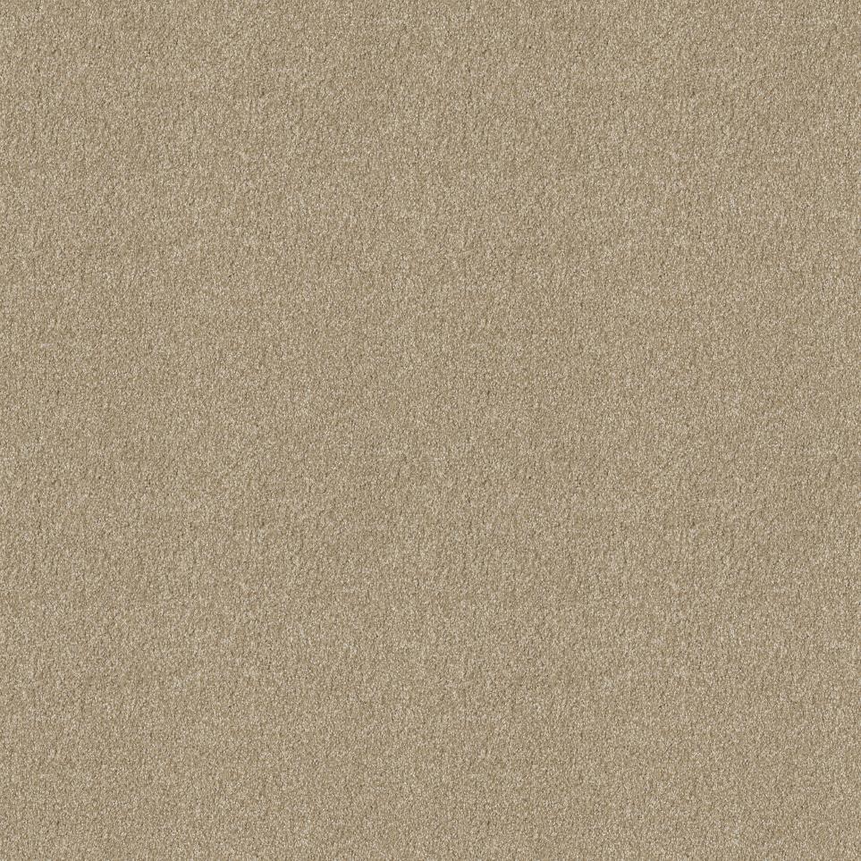 Plush Saxony Nutria Beige/Tan Carpet