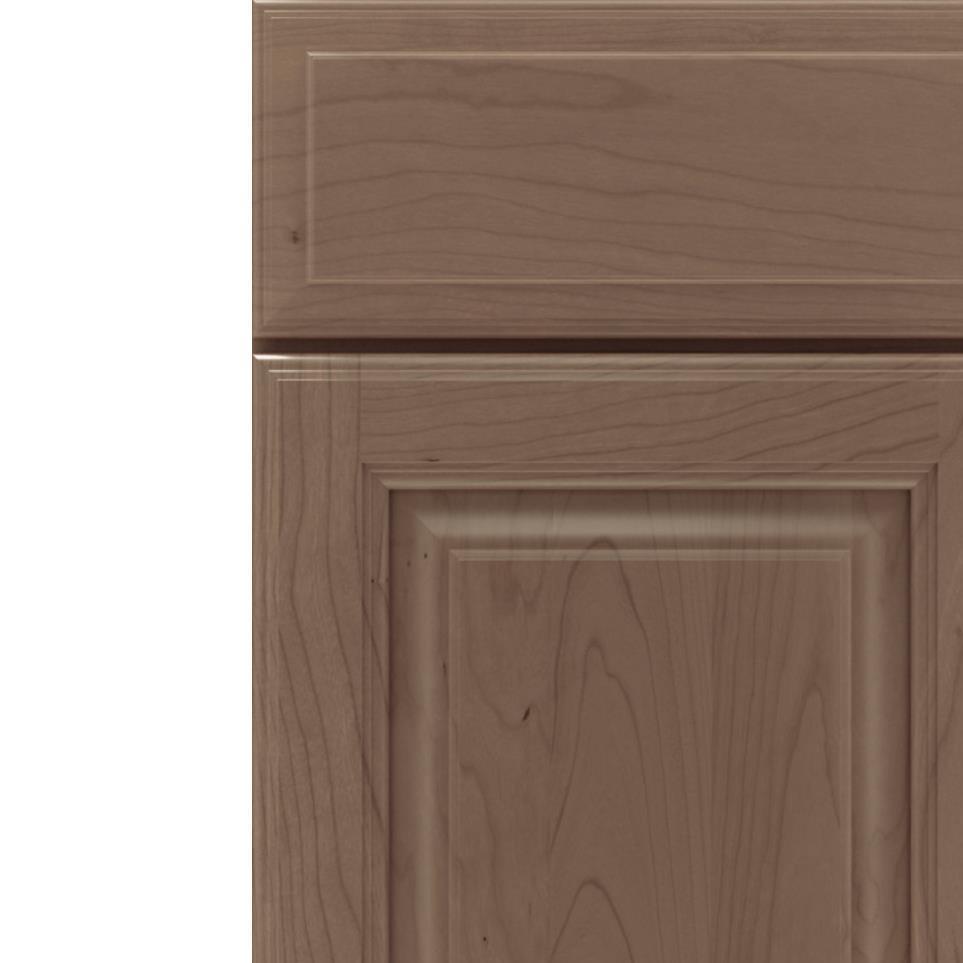 Raised Seal Medium Finish Raised Cabinets