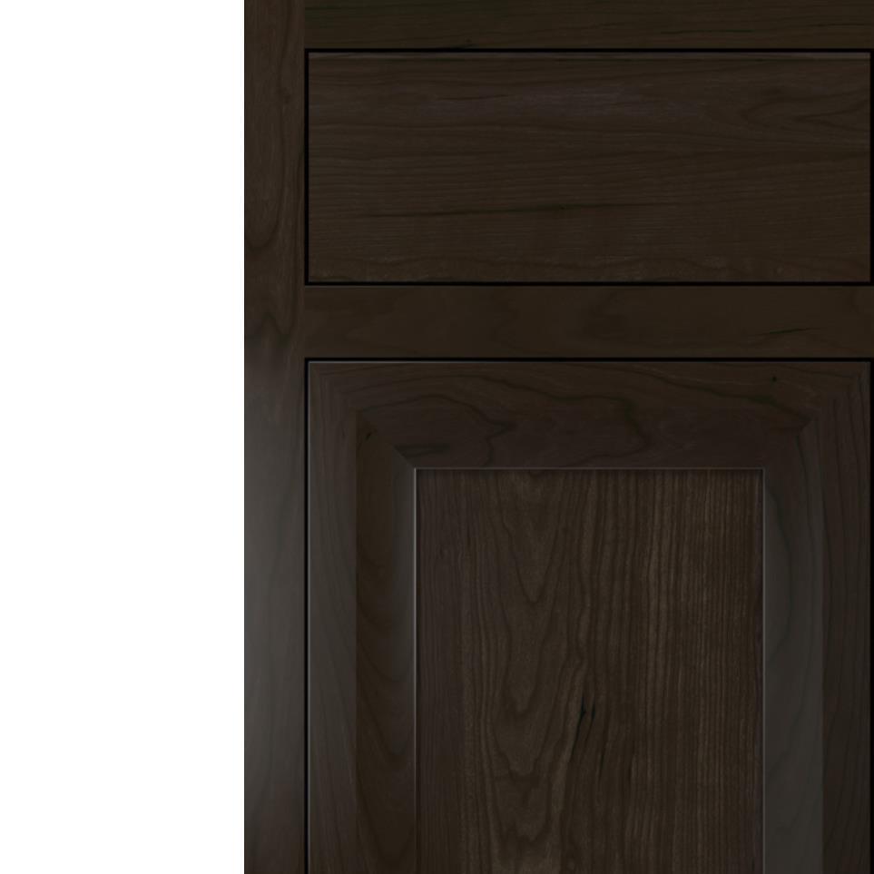 Inset Stout Dark Finish Inset Cabinets