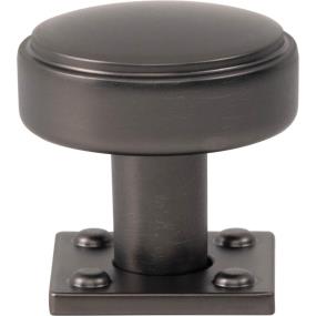 Knob Slate  Black Knobs