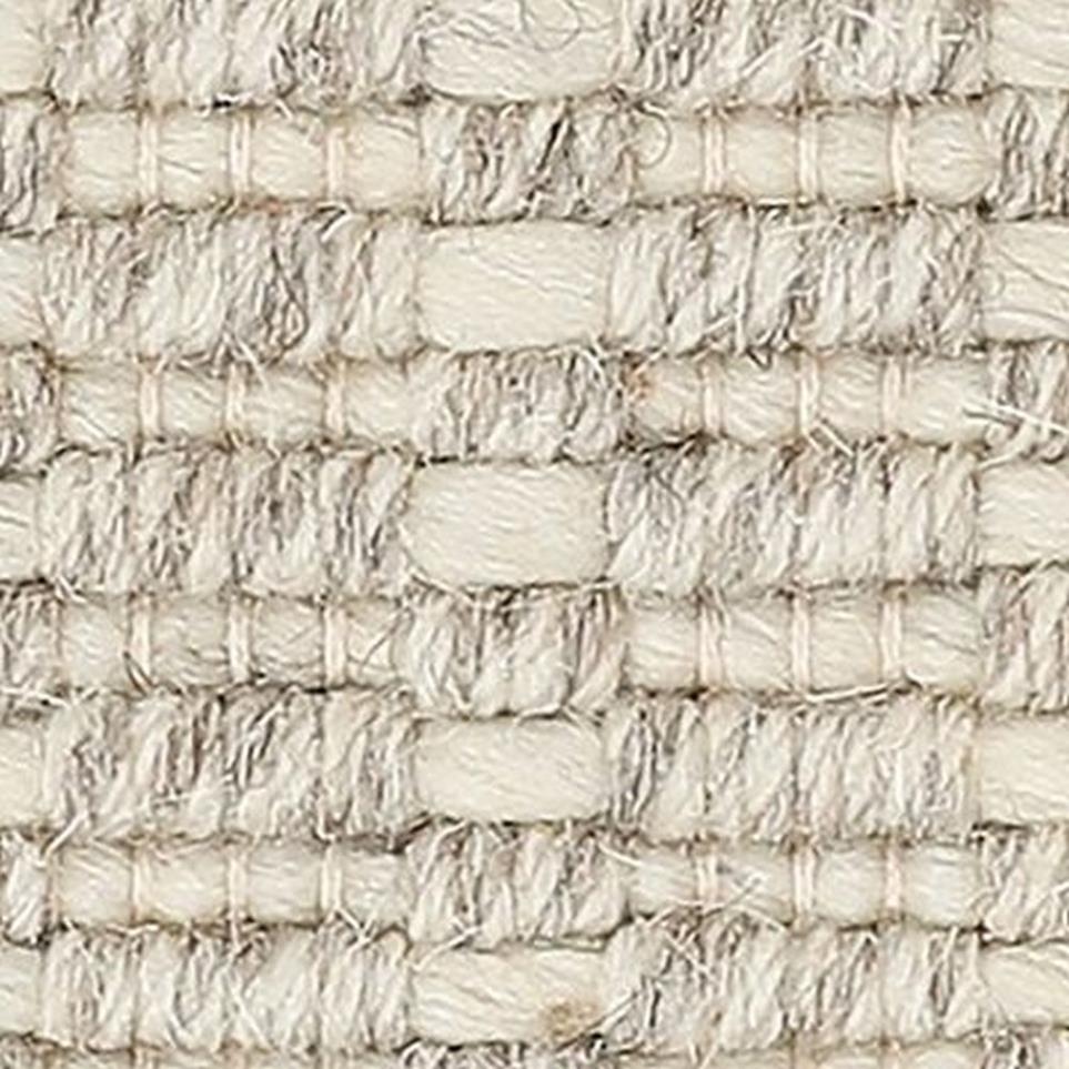 Woven Vanilla Latte White Carpet