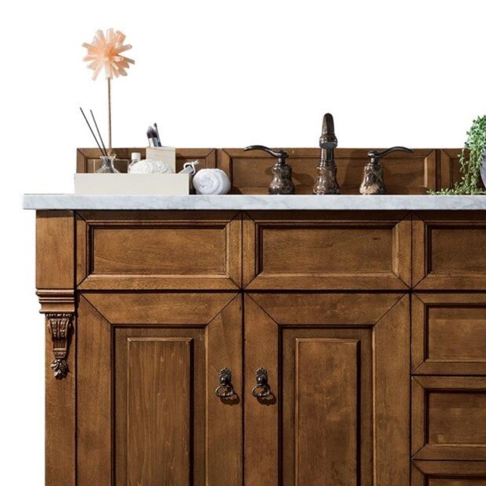 Base with Sink Top Country Oak Medium Finish Vanities