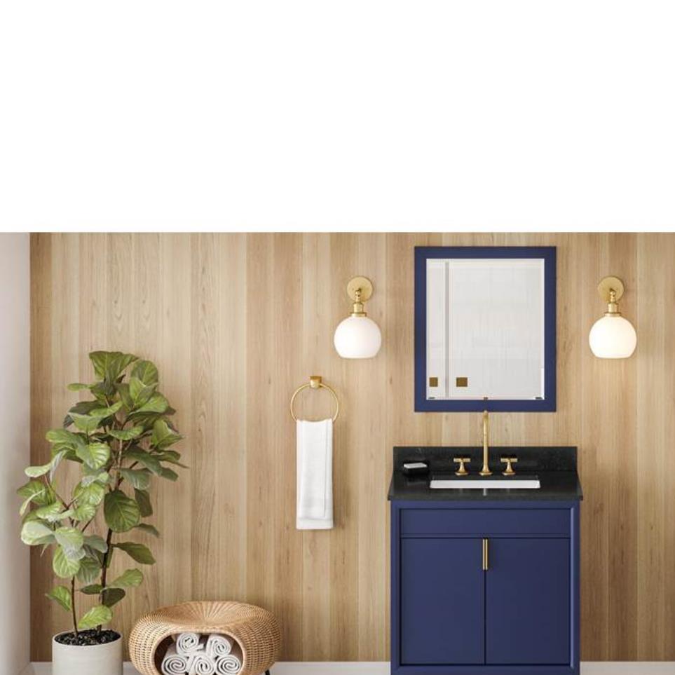 Base with Sink Top Hale Blue Blue / Purple Vanities