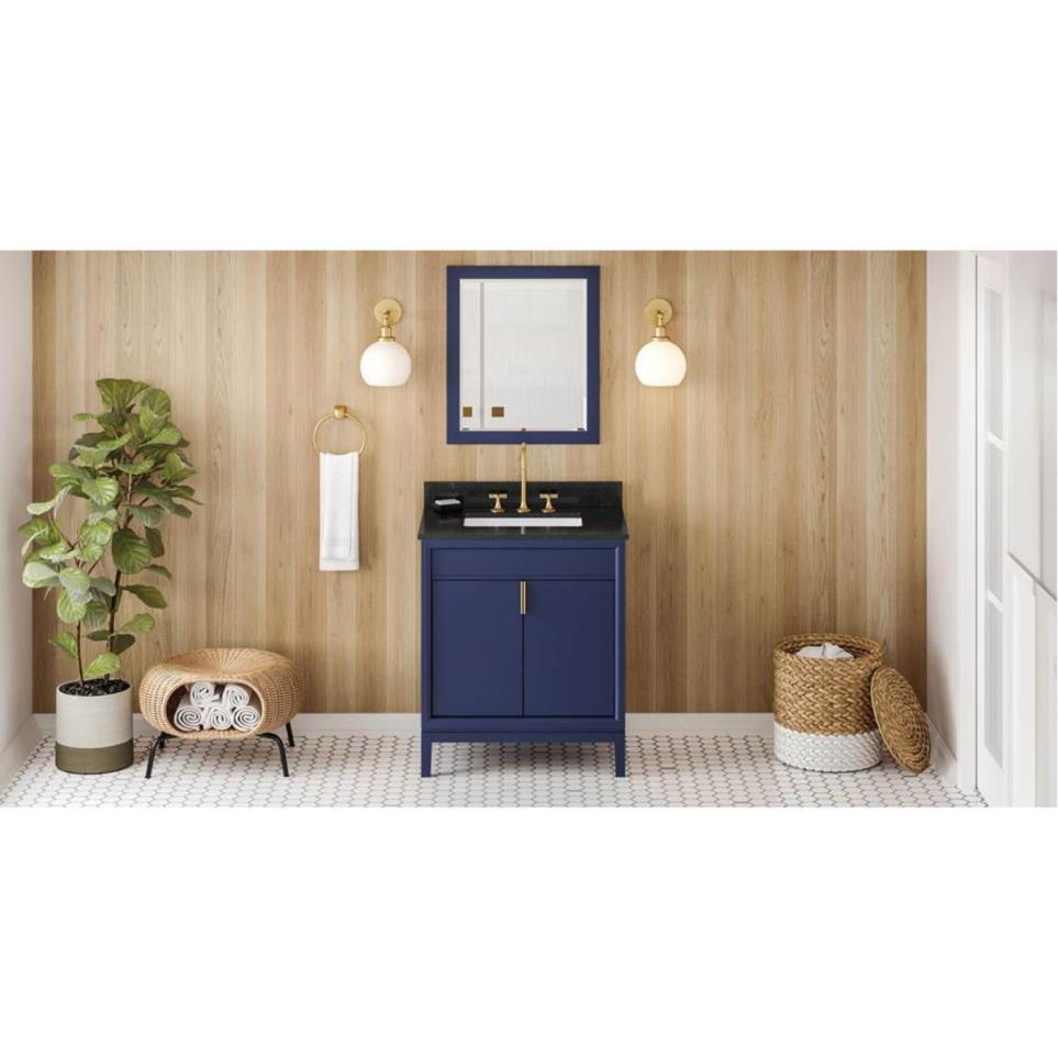 Base with Sink Top Hale Blue Blue / Purple Vanities