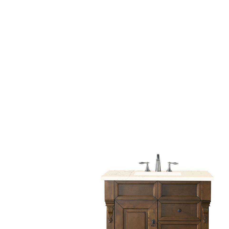 Base with Sink Top Country Oak Medium Finish Vanities