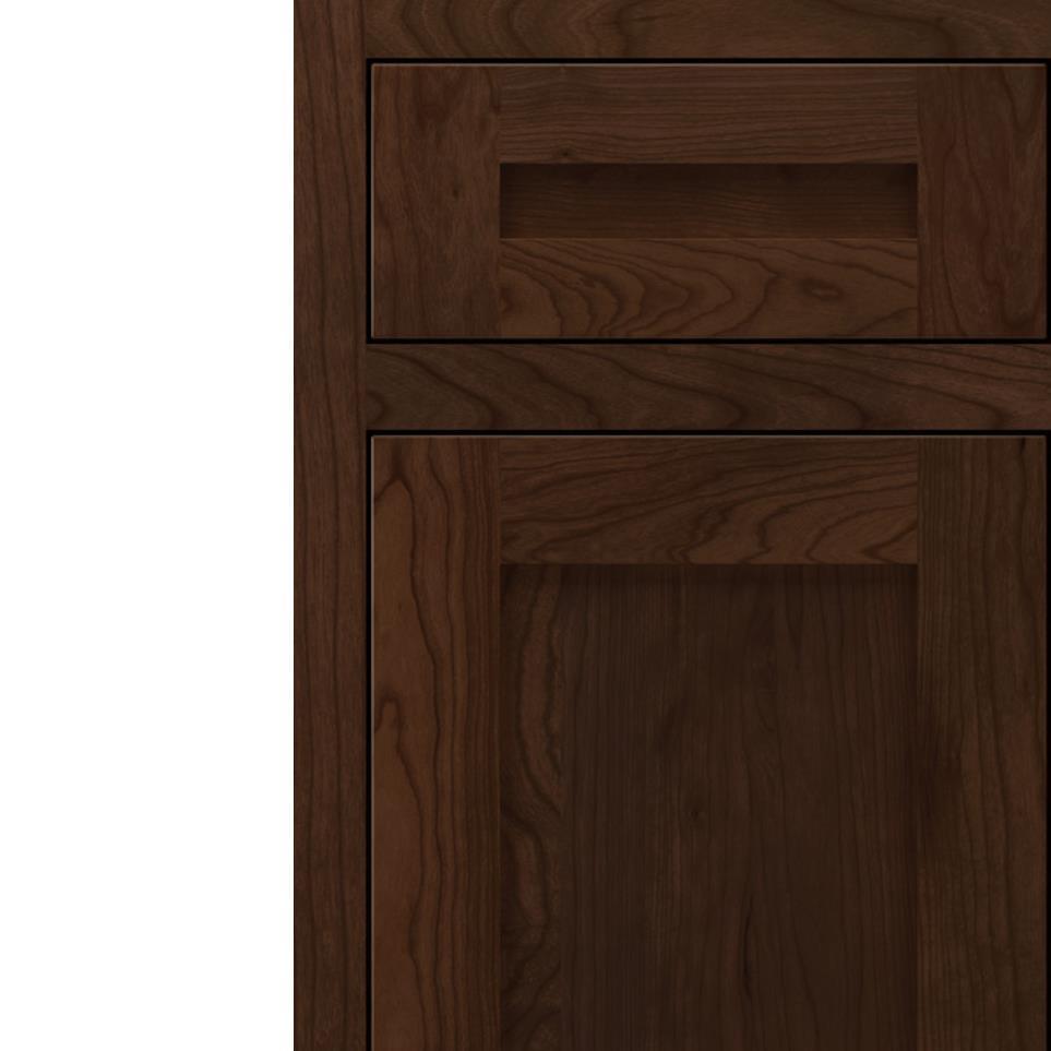 Inset Rodeo Dark Finish Inset Cabinets