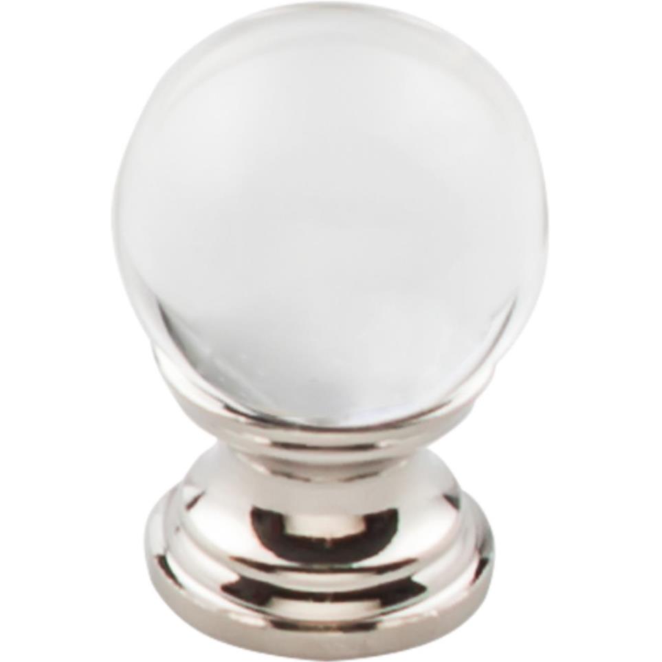 Knob Polished Nickel Base Nickel Knobs