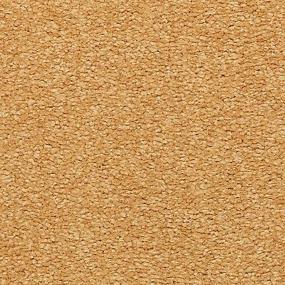 Textured Saxony Tuscany Yellow Carpet