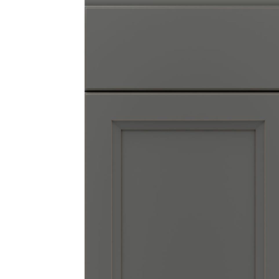 Square Galaxy Brownstone Opaque Paint - Grey Square Cabinets