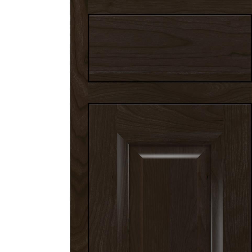 Inset Stout Dark Finish Inset Cabinets