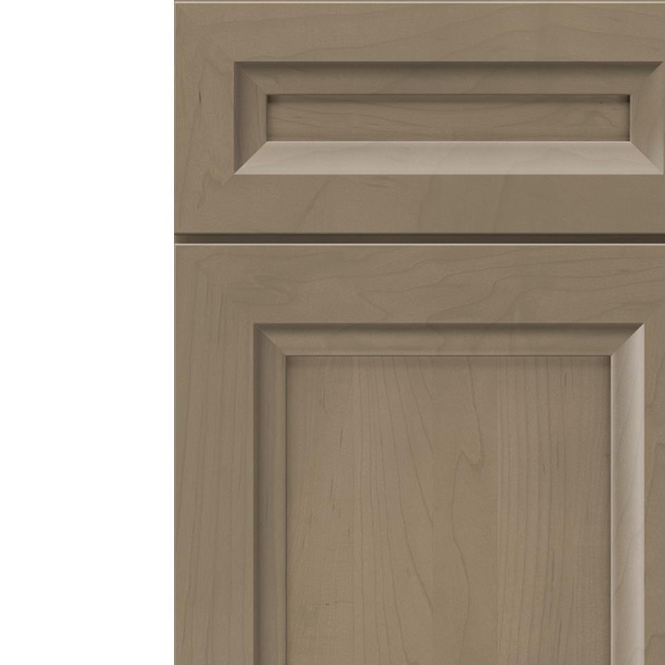 Square Morel Medium Finish Square Cabinets